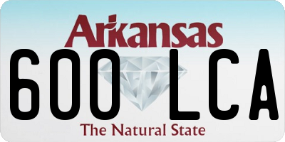 AR license plate 600LCA