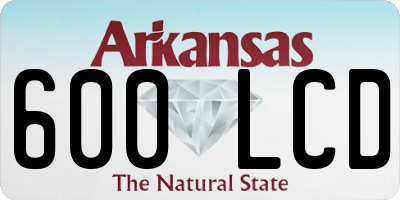 AR license plate 600LCD