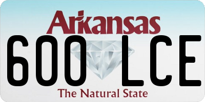 AR license plate 600LCE