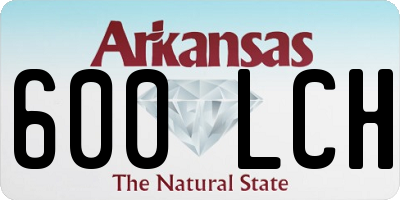 AR license plate 600LCH