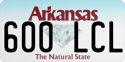 AR license plate 600LCL