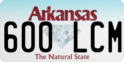 AR license plate 600LCM