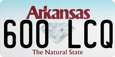 AR license plate 600LCQ