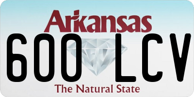 AR license plate 600LCV