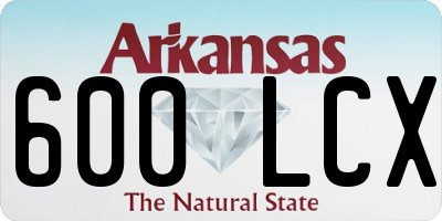 AR license plate 600LCX