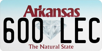 AR license plate 600LEC
