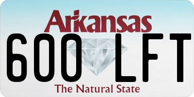 AR license plate 600LFT