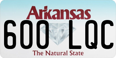AR license plate 600LQC