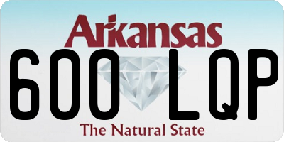 AR license plate 600LQP
