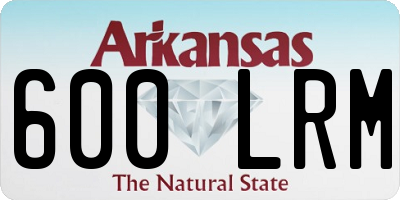 AR license plate 600LRM