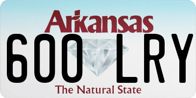 AR license plate 600LRY