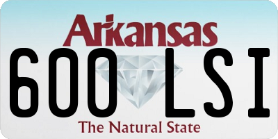 AR license plate 600LSI