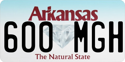 AR license plate 600MGH