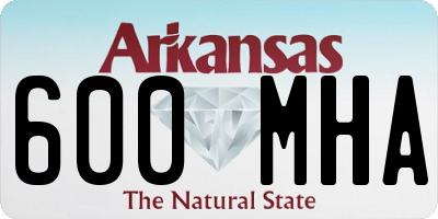 AR license plate 600MHA