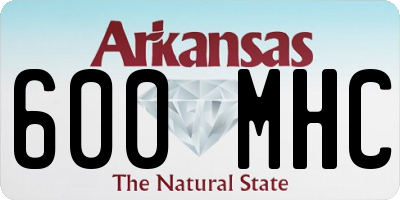 AR license plate 600MHC