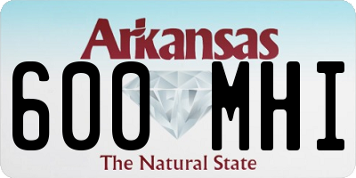 AR license plate 600MHI