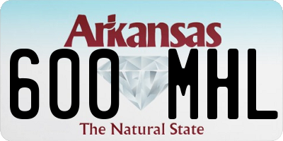 AR license plate 600MHL