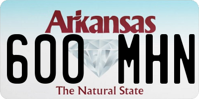 AR license plate 600MHN