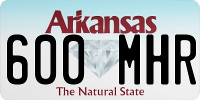 AR license plate 600MHR