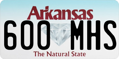 AR license plate 600MHS