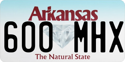 AR license plate 600MHX