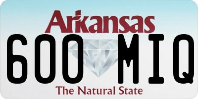 AR license plate 600MIQ