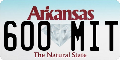 AR license plate 600MIT