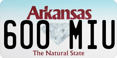 AR license plate 600MIU