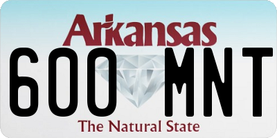 AR license plate 600MNT