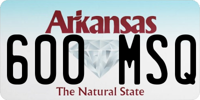 AR license plate 600MSQ