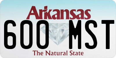 AR license plate 600MST