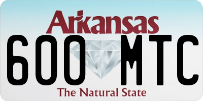 AR license plate 600MTC