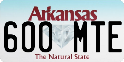 AR license plate 600MTE