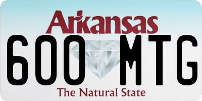 AR license plate 600MTG