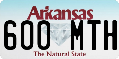 AR license plate 600MTH