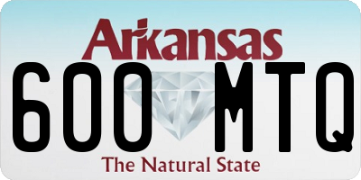 AR license plate 600MTQ