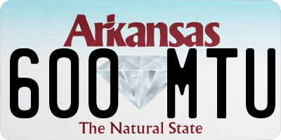 AR license plate 600MTU
