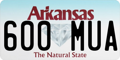 AR license plate 600MUA