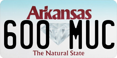 AR license plate 600MUC