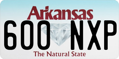 AR license plate 600NXP