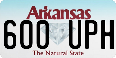 AR license plate 600UPH