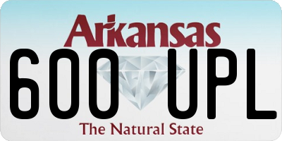 AR license plate 600UPL