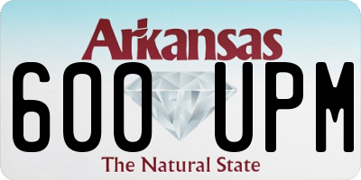 AR license plate 600UPM