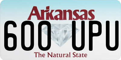 AR license plate 600UPU