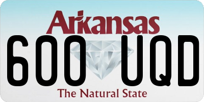 AR license plate 600UQD