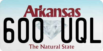 AR license plate 600UQL