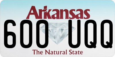 AR license plate 600UQQ