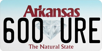 AR license plate 600URE