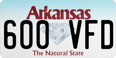 AR license plate 600VFD