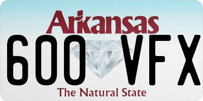 AR license plate 600VFX